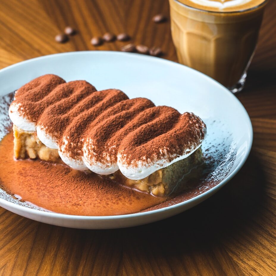 brown cookies on white ceramic plate